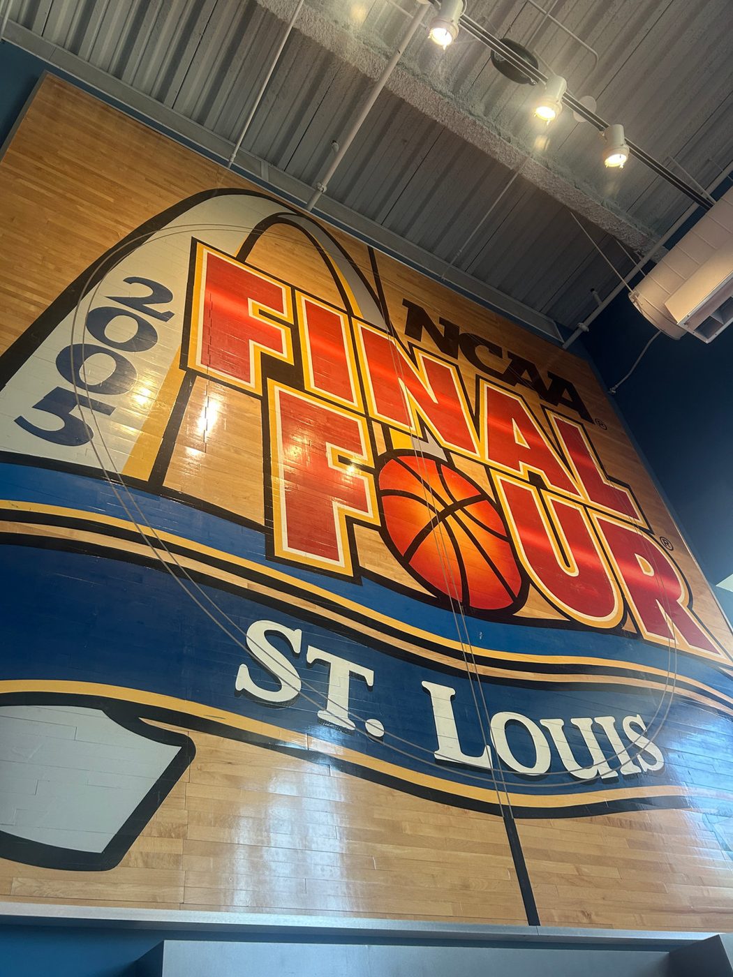 Final Four floor, St. Louis